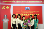 Chi bộ Khối Vận hành kết nạp đảng viên mới